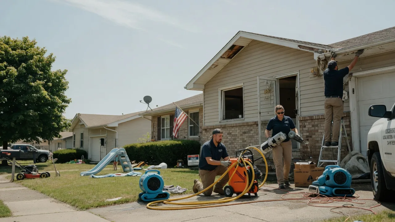 Water Damage Restoration in Smithfield, IL near me